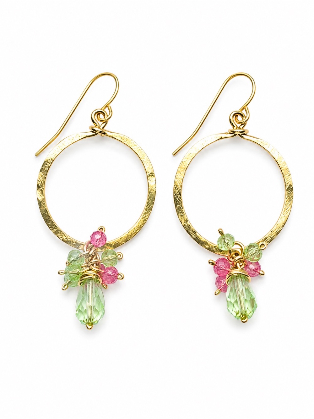 Peony Chandelier Earrings